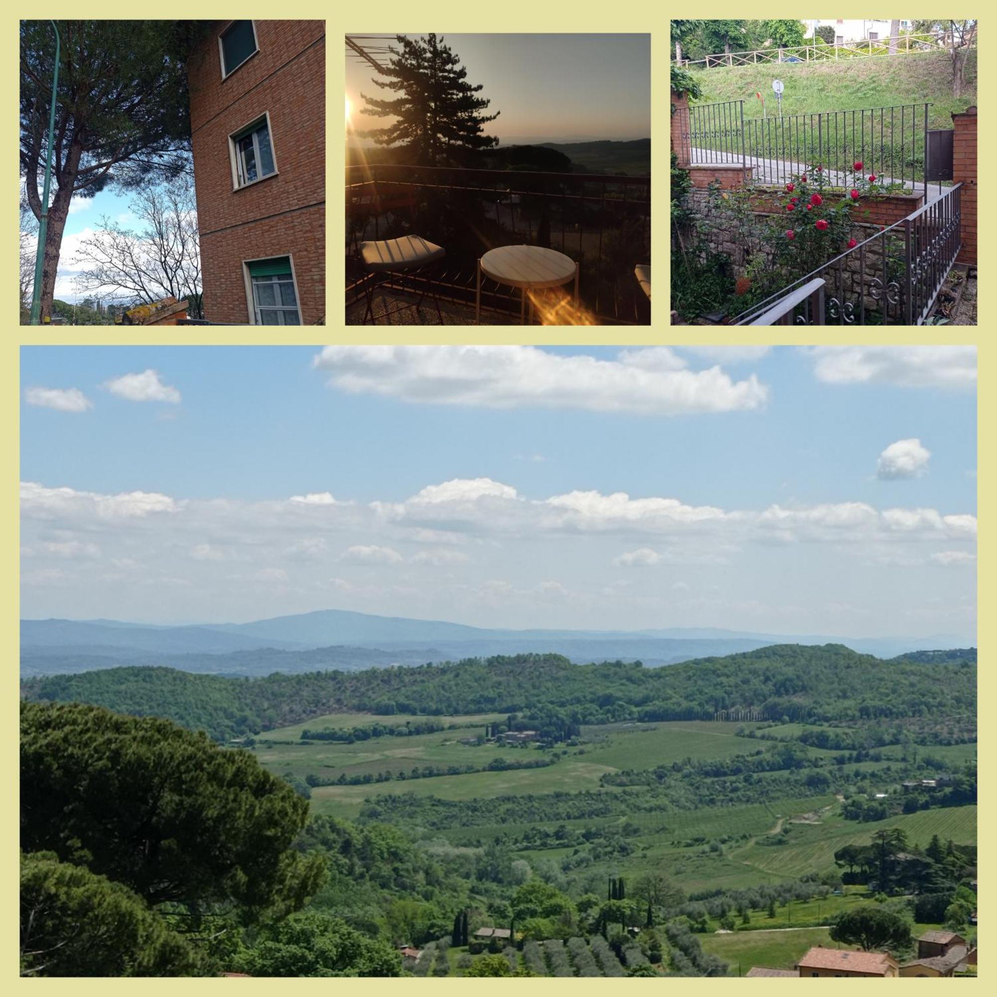 Splendido Ampio Appartamento A Montepulciano Bagian luar foto